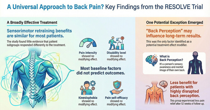 New Back Pain Therapy Succeeds for Nearly Everyone—And the One Exception Isn't What You'd Expect