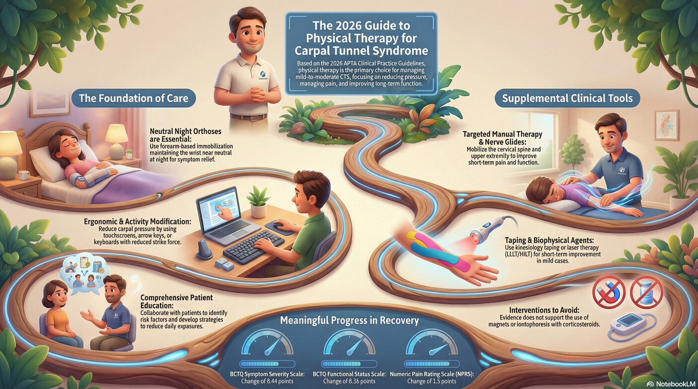 carpal tunnel syndrome physical therapy treatment guideline