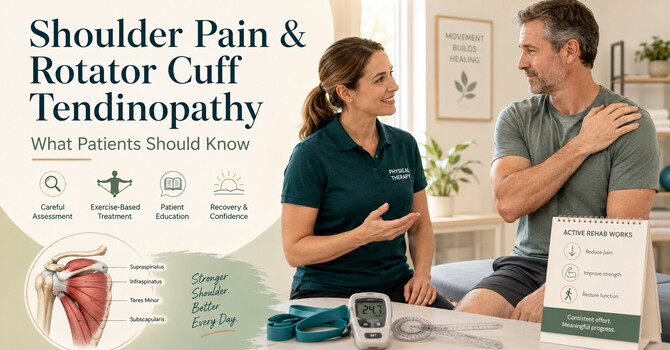 Shoulder Pain and Rotator Cuff Tendinopathy: What Patients Should Know