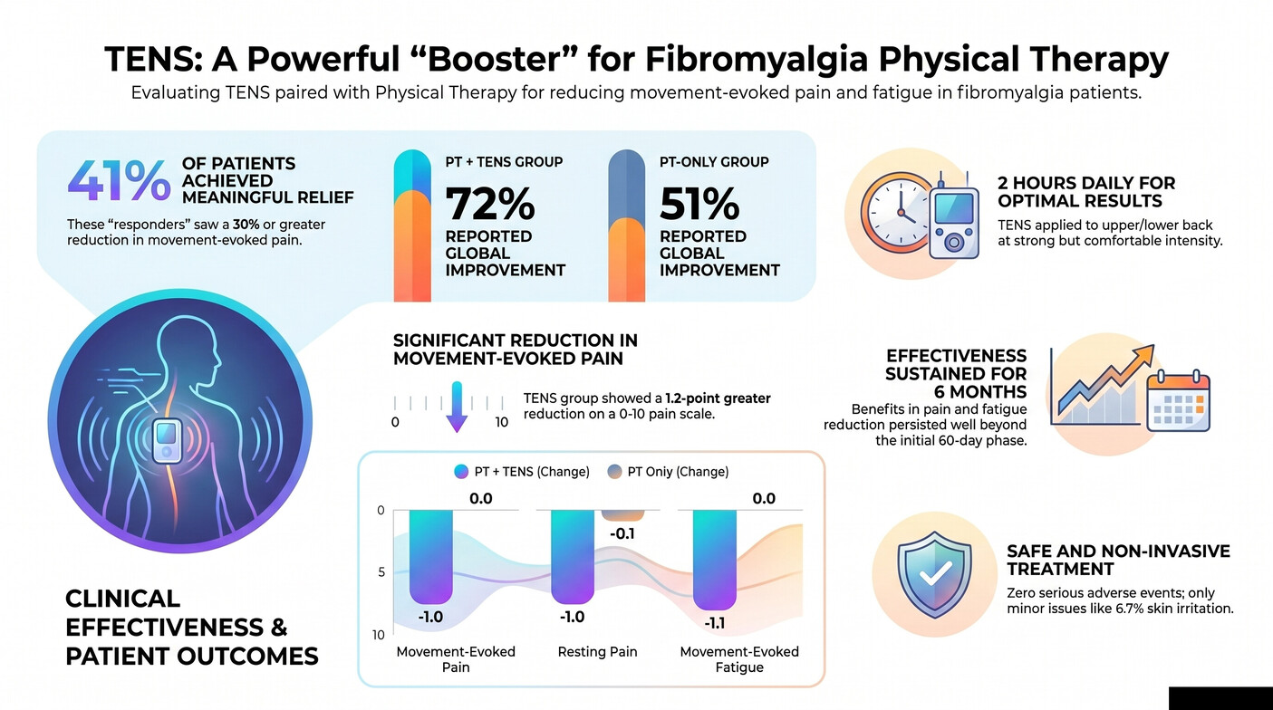 TENS for fibromyalgia physical therapy